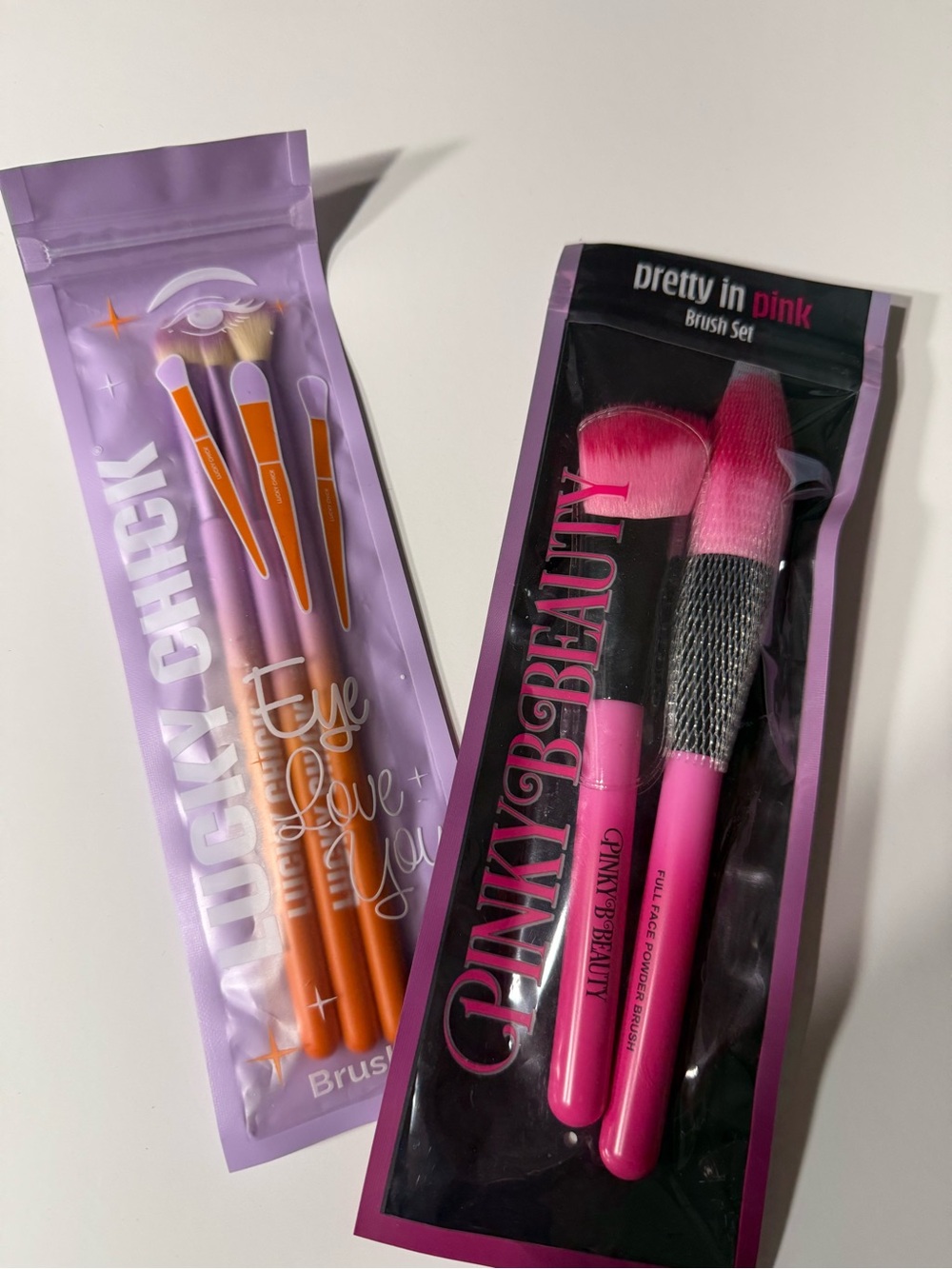 Pretty in Pink Brush Set - Hot Pink Makeup Brushes